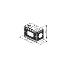 Baterie De Pornire Bosch 800 A 240 mm - 0 092 T30 500