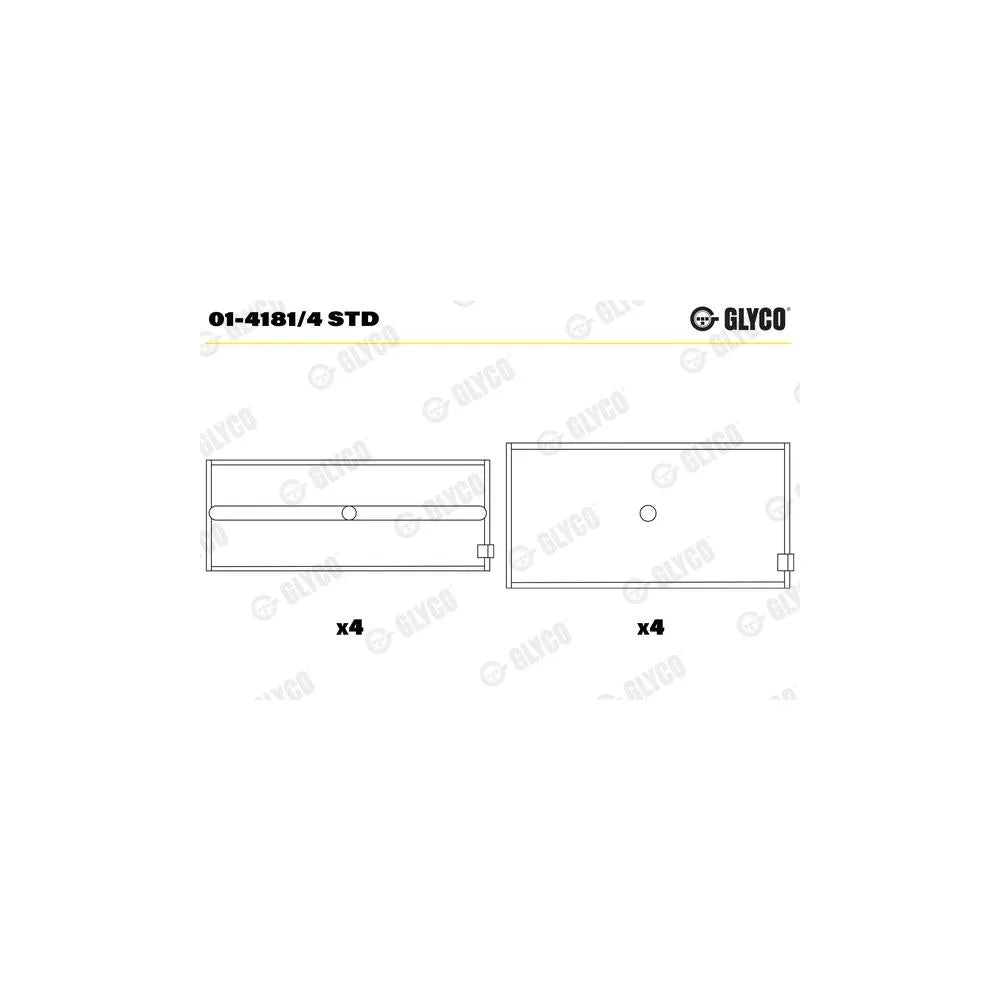 Cuzineti Glyco - 01-4181/4 STD