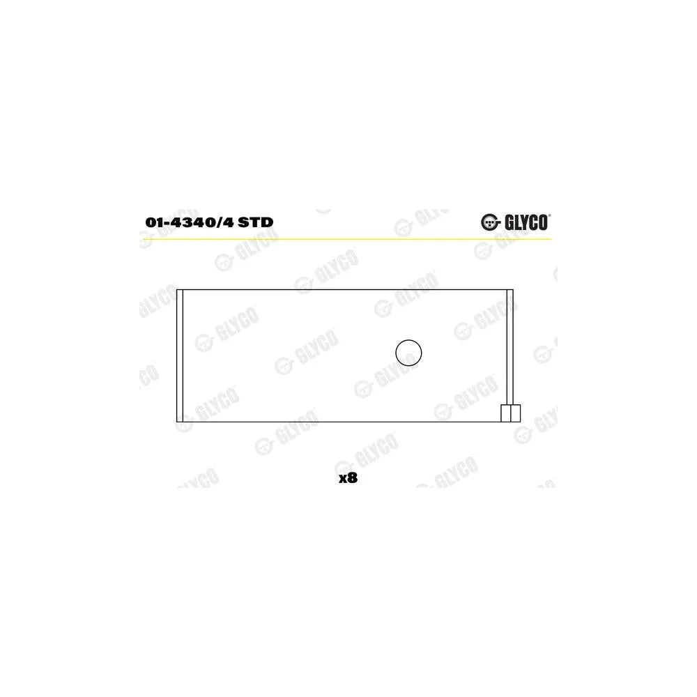 Cuzineti Glyco - 01-4340/4 STD