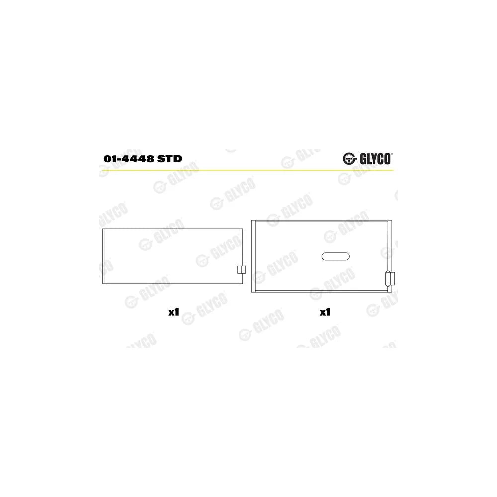 Cuzineti Glyco 173.9 kg 89.5 cm - 01-4448 STD