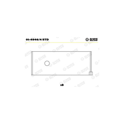 Cuzineti Glyco 176.2 kg 89.5 cm - 01-4946/4 STD