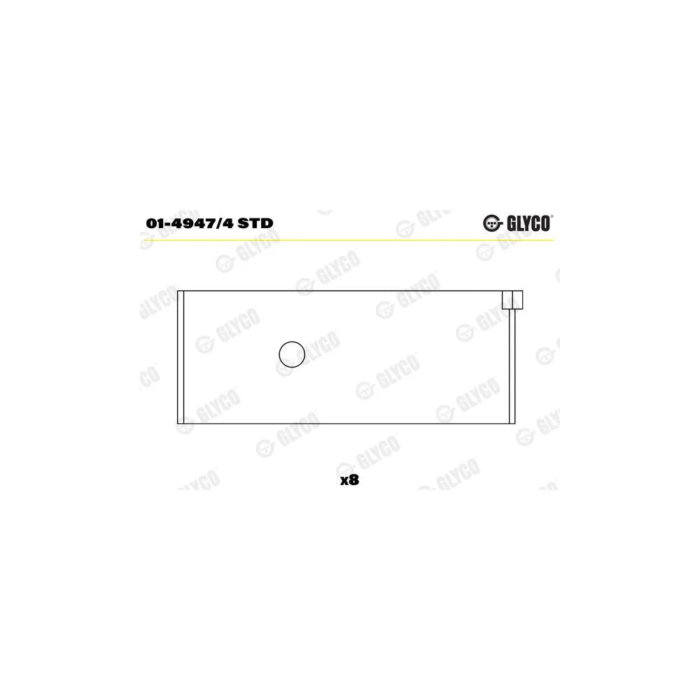 Cuzineti Biela Glyco 16.9 kg - 01-4947/4 STD