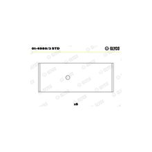 Cuzineti Biela Glyco - 01-4980/3 STD