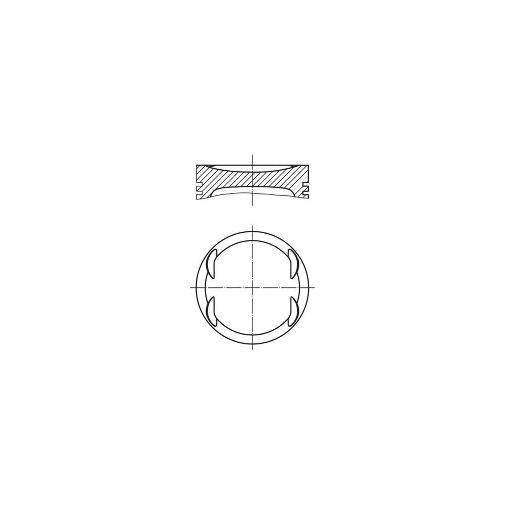 Piston Mahle Original 79 V 109 - 011 69 02