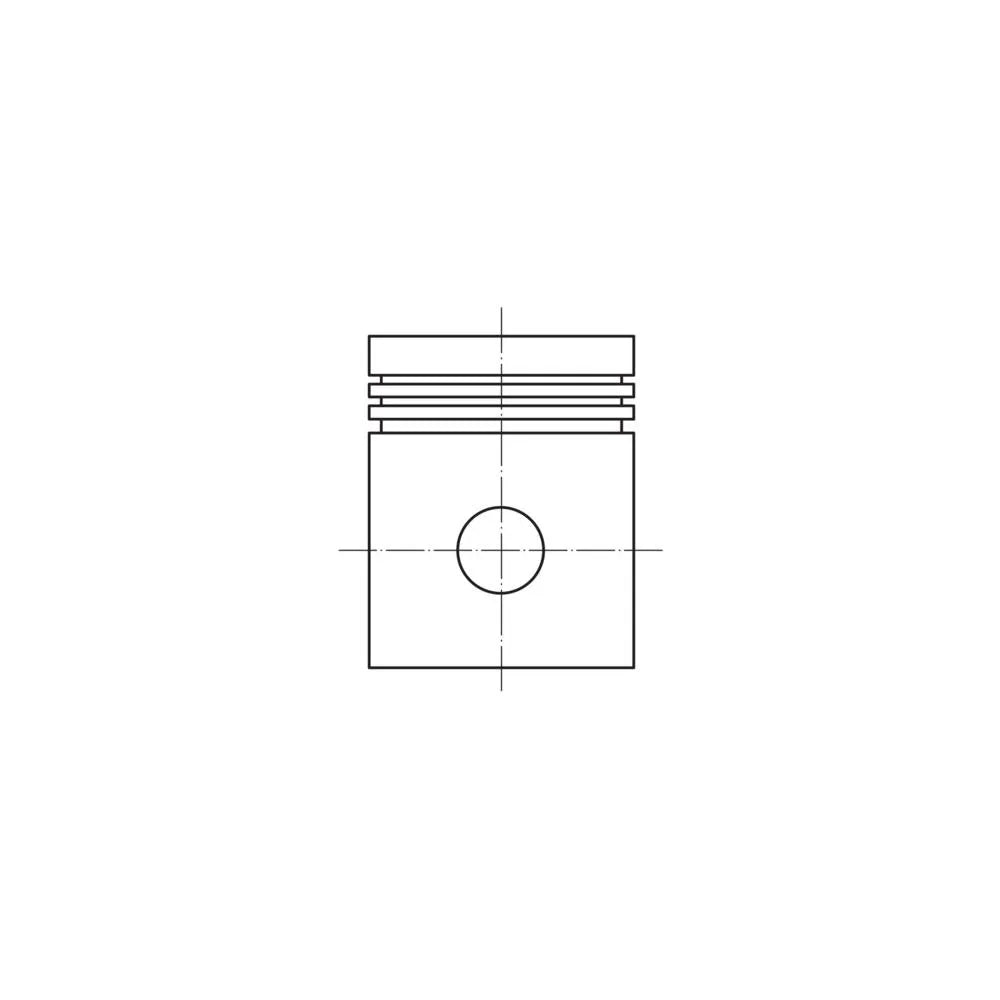 Piston Mahle Original 79 L 68 - 012 21 00