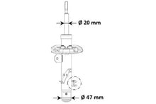 Amortizor, Citroen, 526x176x176 mm, KYB KYB3348099