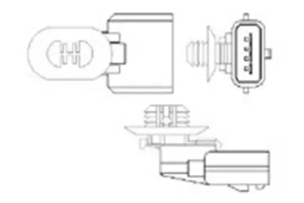 Sonda lambda, Dacia, Nissan, Renault, 146x60x58 mm, Magneti Marelli OSM112