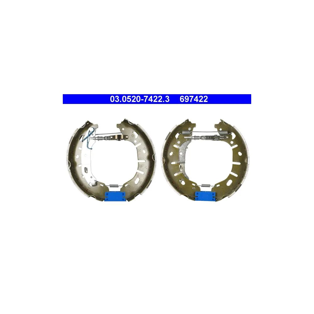 Set Saboti Frana ATE pentru Fiat Doblo, Opel Combo/Combo Tour - 03.0520-7422.3