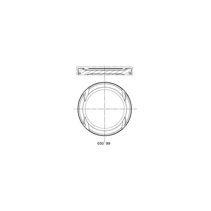 Piston Mahle Original 84 mm 45 mm - 0309900