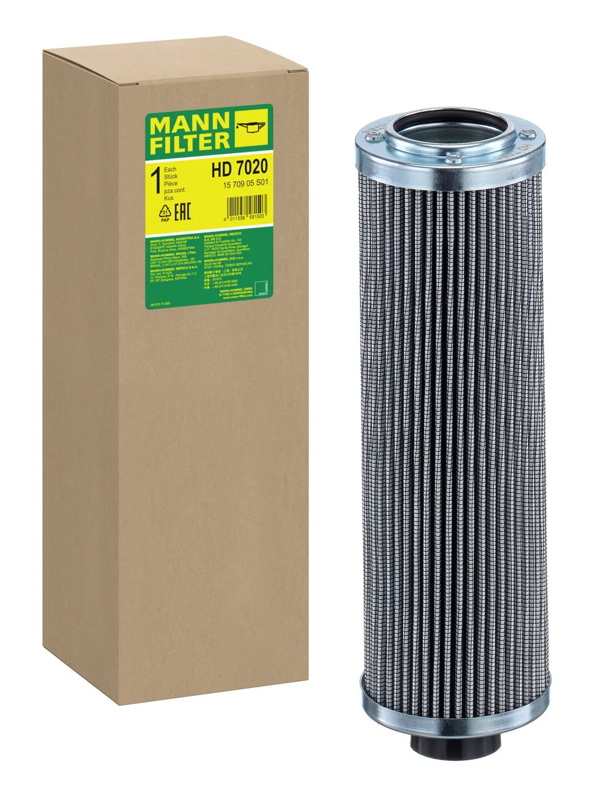 Filtru Ulei Mann-Filter - HD 7020
