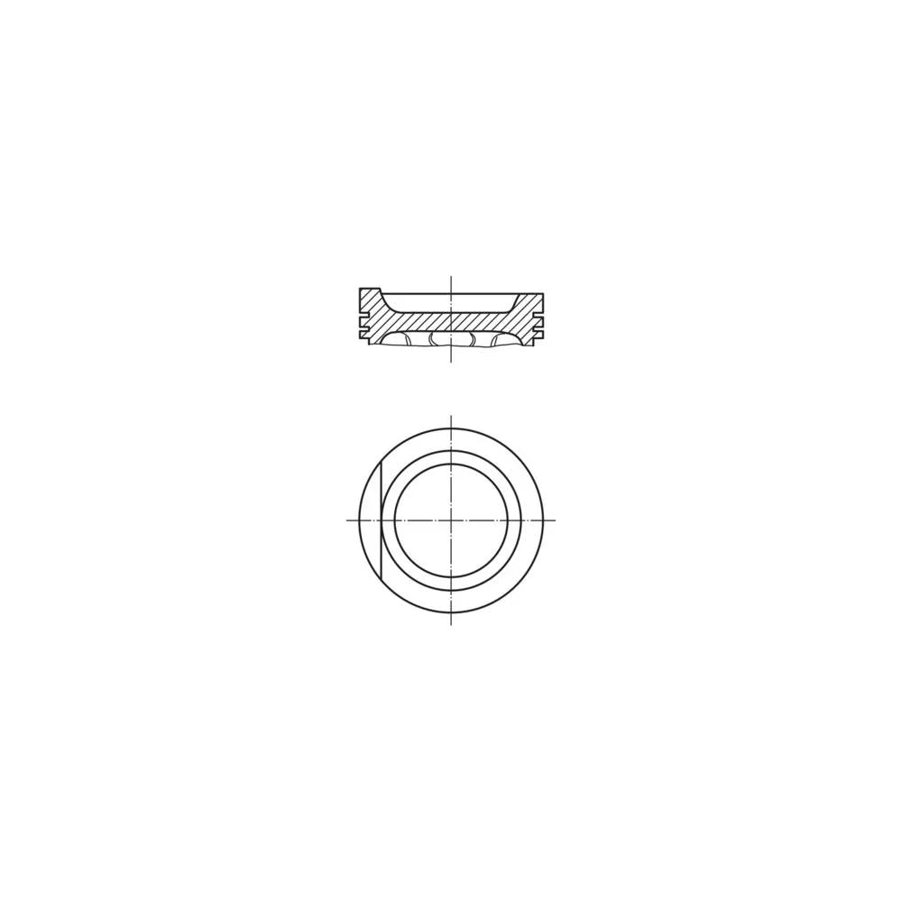 Piston Mahle Original 70 mm 75 mm - 034 75 02