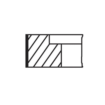 Set segmenti piston Mahle Original - 03475V0