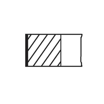 Set segmenti piston Mahle Original - 04002V0