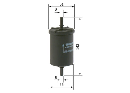 Filtru Combustibil BOS pentru Ds Ds, Citroen Berlingo - 0450902161