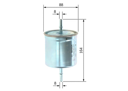 Filtru Combustibil Bosch pentru Volvo C70/S40/S60/S80/V40 - 0450905921