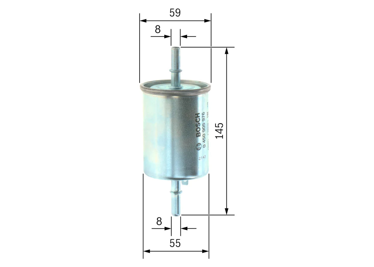 Filtru Combustibil BOS pentru Daewoo Kalos, Fso Matiz - 0450905976