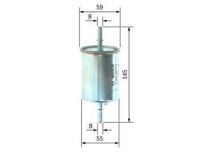 Filtru Combustibil BOS pentru Daewoo Kalos, Fso Matiz - 0450905976