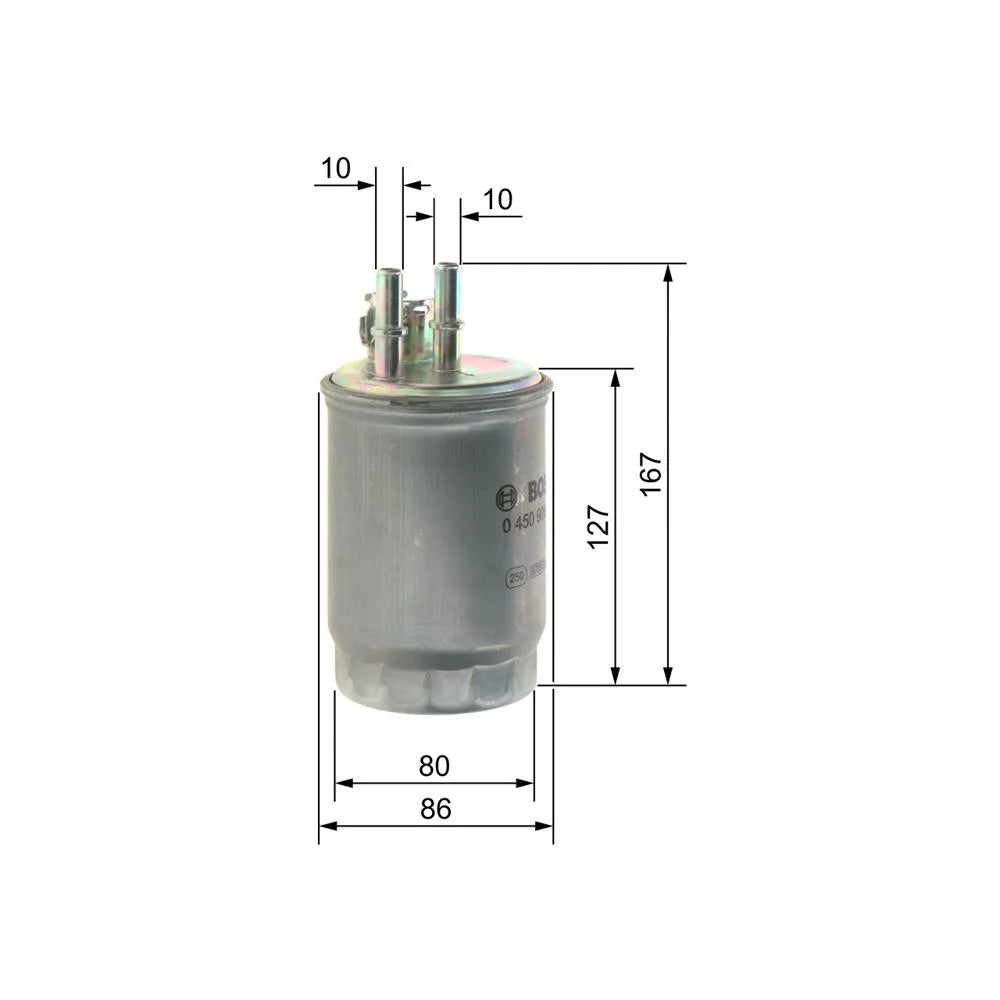 Filtru Combustibil Bosch - 0450906357