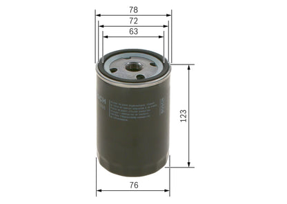 Filtru Ulei BOS pentru BMW - 0451103086
