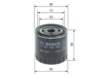 Filtru Ulei BOS pentru Jeep Cherokee, Renault - 0451103353