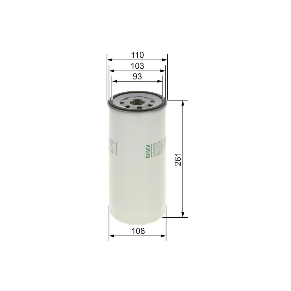 Filtru Ulei Bosch pentru Volvo 9700/B10/B12/B7/F10 - 0451403077