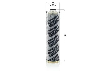 Filtru sistem hidraulic primar -Filter, 232x62x62 mm, Mann HD6221