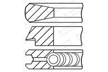 Segmenti piston BMW 3 E90 3,0 04- Goetze Engine pentru Alpina, BMW - 08-114400-45