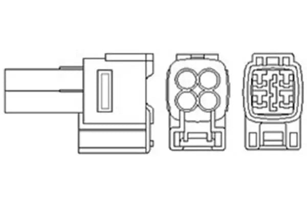 Sonda lambda, Fiat, Subaru, Suzuki, 152x59x56 mm, Magneti Marelli OSM029