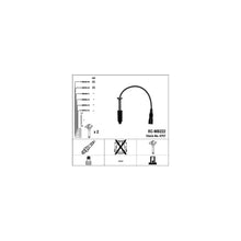 Alte Cabluri Auto NGK pentru Mercedes-Benz C Class/C Class T Model/Clk/E Class/E Class Cupe, Ssangyong Musso - 0757
