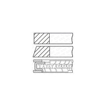 Segmenti Goetze Engine 1.2mm 005 P GOE13 - 08-443005-00