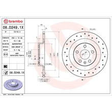 Discuri Frana Brembo - 08.D249.1X