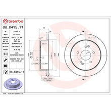 Discuri Frana Brembo - 08.D415.11