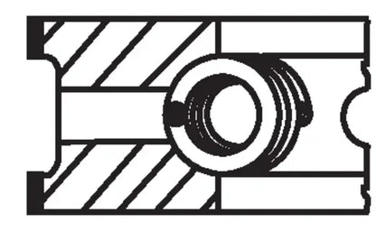 Set Segmenti Piston Mahle Original 63 mm 17 mm - 081 76 N0
