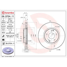 Discuri Frana Brembo - 09.D724.11