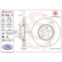 Discuri Frana Brembo - 09.F652.13