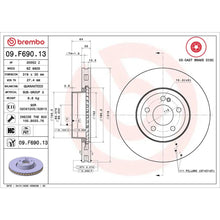 Discuri Frana Brembo - 09.F690.13