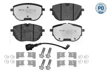 Set placute frana, frana disc Meyle - 0252626818/PD