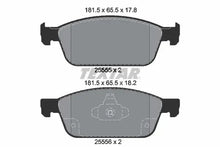 Set placute frana, frana disc Textar pentru Ford - 2555501