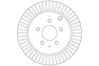 Disc frana, Mazda CX-7, Ø302 mm, TRW DF6385