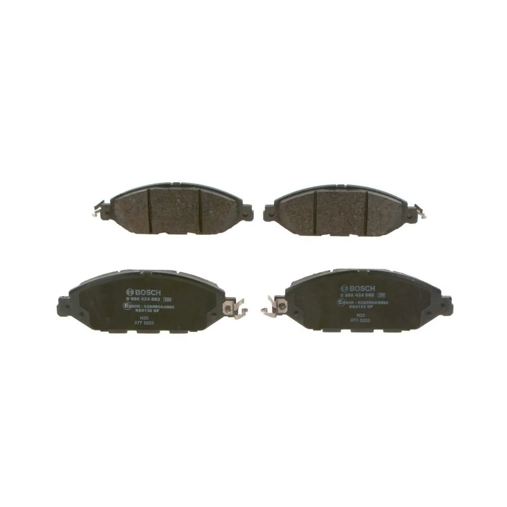 Set Placute Frana, Frana Disc Bosch pentru Nissan Murano - 0986424682