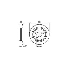 Discuri Frana Bosch pentru Daimler Daimler Xj, Jaguar Xj/Xj Cupe/Xjsc Convertible/Xk 8 Convertible/Xk 8 Cupe - 0 986 478 660