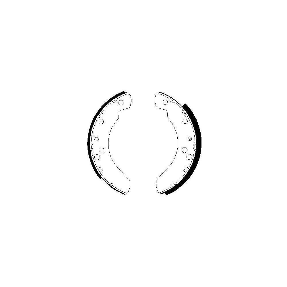 Tamburi Frana Bosch pentru Ford P 100/Transit Bus/Transit/Transit Platou - 0 986 487 242