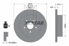 Disc frana Textar pentru Lexus - 92148003