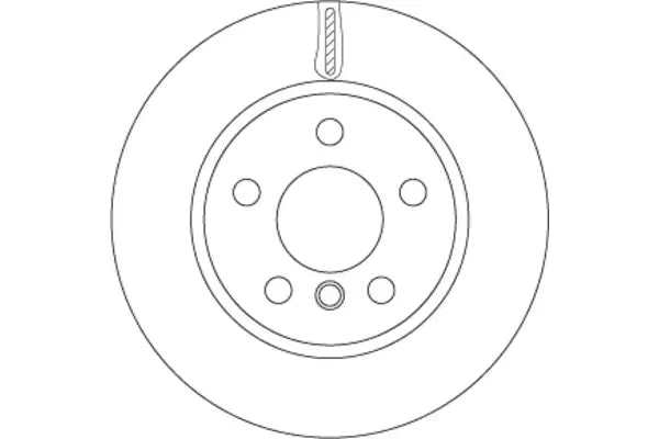 Disc frana, Mini, BMW Mini, Mini Cabriolet, Seria 2, Mini Clubman, Ø280 mm, TRW DF6799