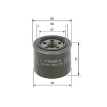 Filtru Ulei Bosch 0.36 kg - 0451103316