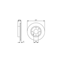 Discuri Frana Bosch pentru Suzuki Carry Bus/Carry/Carry Platou - 0 986 479 R23