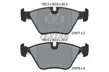Set placute frana, frana disc Textar pentru BMW - 2167703