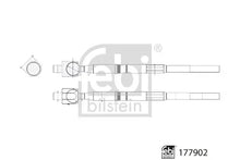 Articulatie axiala cap de bara, Hyundai, Kia, Febi Bilstein FE177902