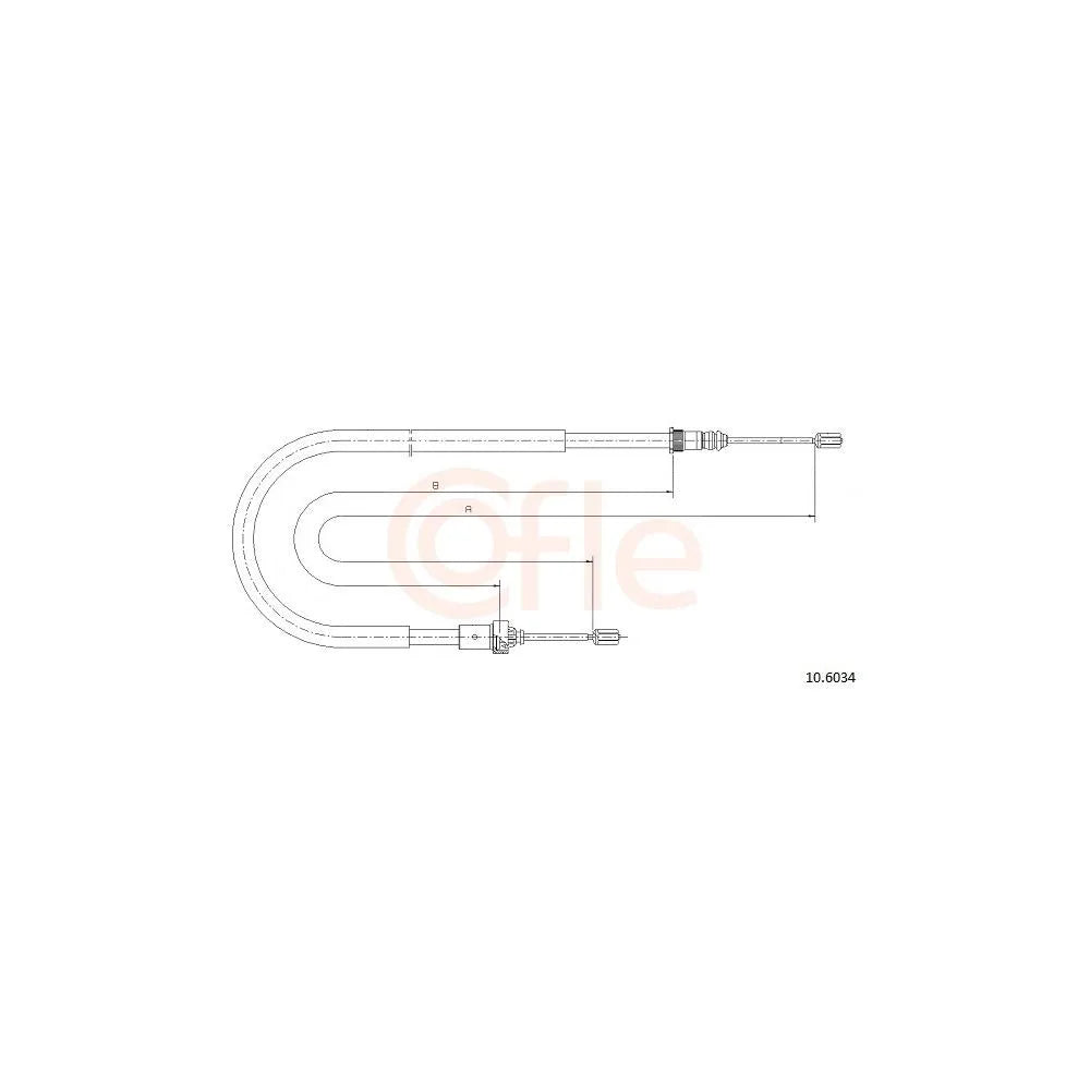 Cablu Frana Cofle - 10.6034