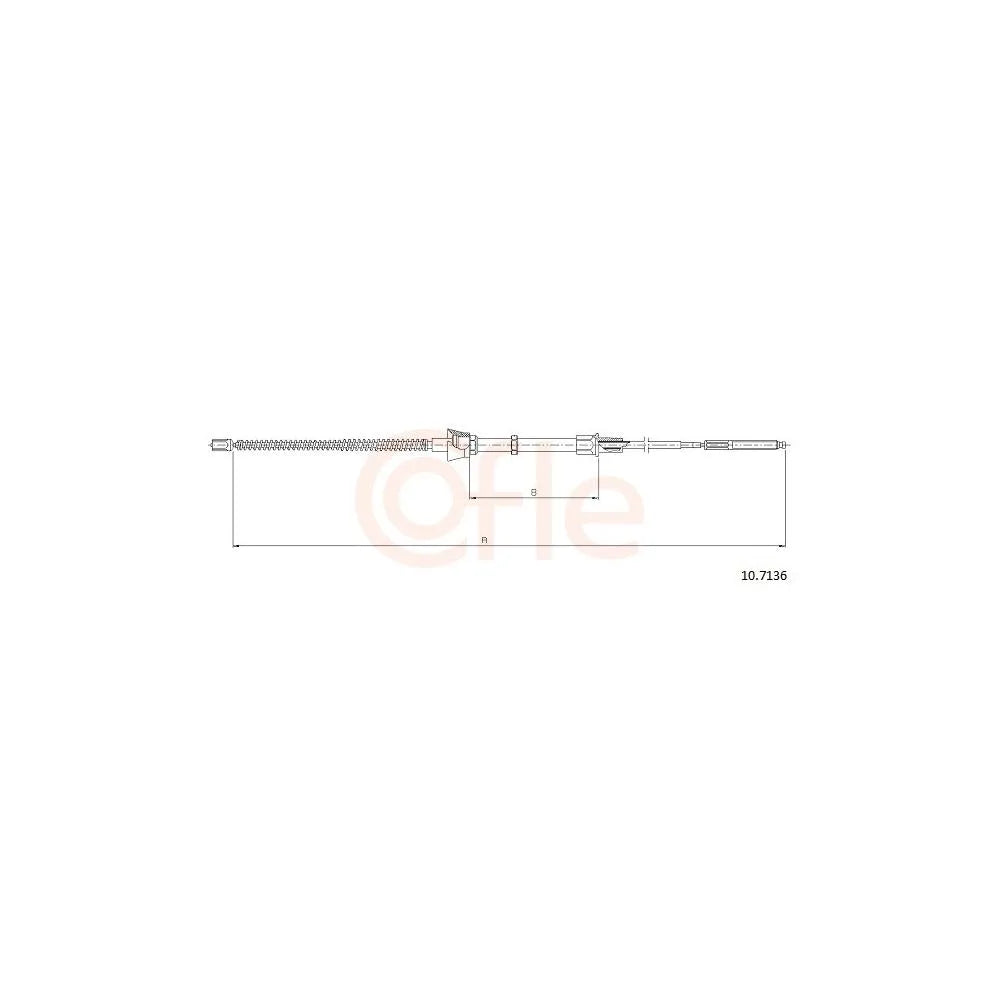 Cablu Frana Cofle - 10.7136